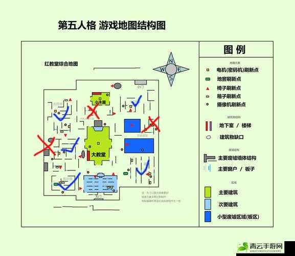 第五人格教堂地图红教堂平面图全方位详细攻略介绍