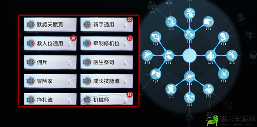 第五人格：黑白无常天赋加点攻略