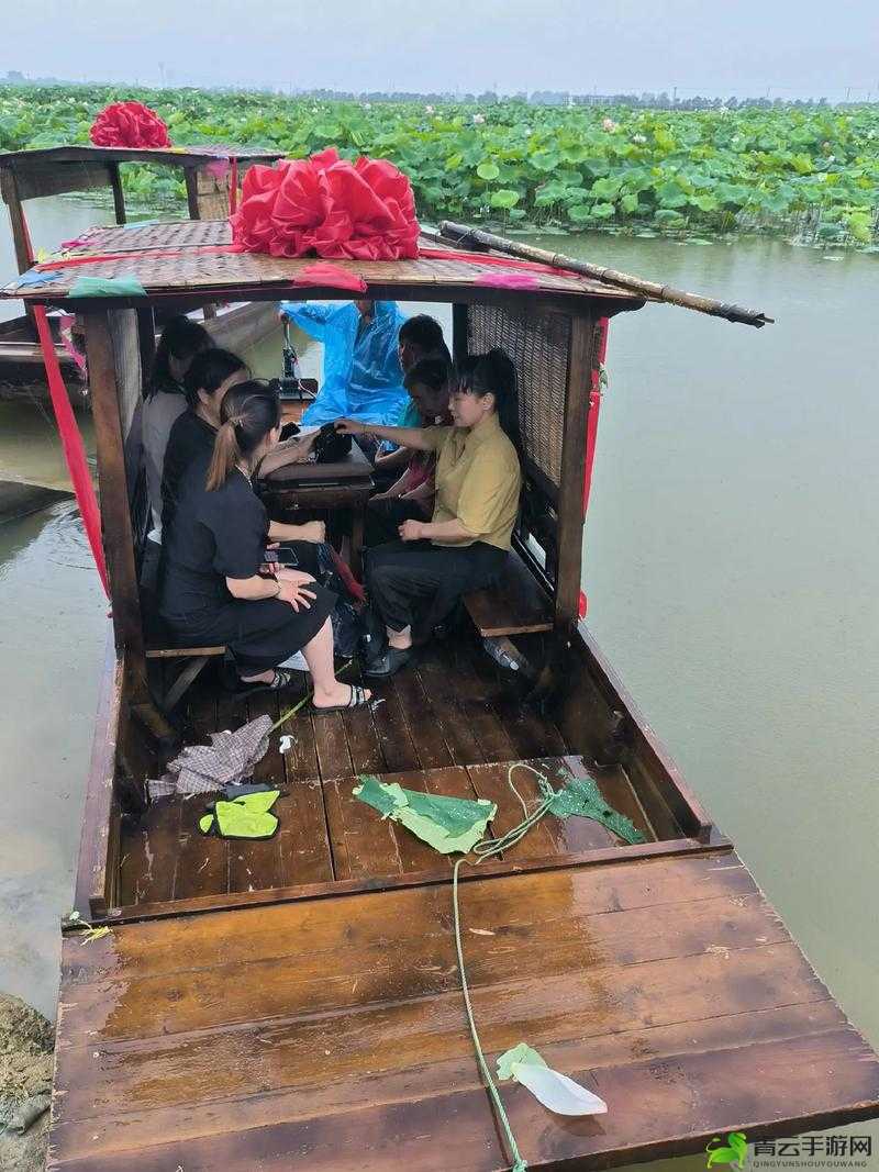 老人船上弄雨荷故事情节如何展开