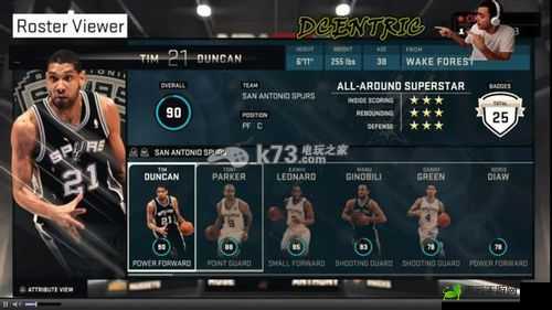 探索 NBA 2K15 球员招牌技能表，领略篮球之美